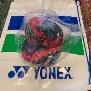 新品 ヨネックス  YONEX ネイビーブルー限定キャップ(その他)