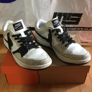 ナイキ(NIKE)のNIKE COURT FORCE LOW 白蛇(スニーカー)