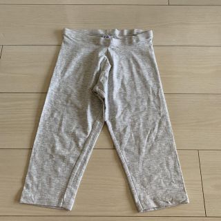 ザラ(ZARA)の新品 タグあり ザラキッズ レギンス ライトグレー 五分丈  130(パンツ/スパッツ)