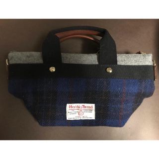 ハリスツイード(Harris Tweed)のハリスツイードのミニトートバッグ(トートバッグ)