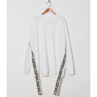 ホリデイ(holiday)のholiday SUPER FINE DRY L/S T-SHIRT WHITE(Tシャツ(長袖/七分))