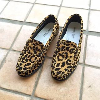 ドゥーズィエムクラス(DEUXIEME CLASSE)のドゥーズィエムクラス RE/DONE LEOPARD LOAFER 40(ローファー/革靴)