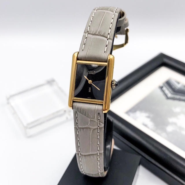Cartier - 【仕上済/ベルト二色付】タンク SM ゴールド レディース 腕時計の通販 by LMC｜カルティエならラクマ