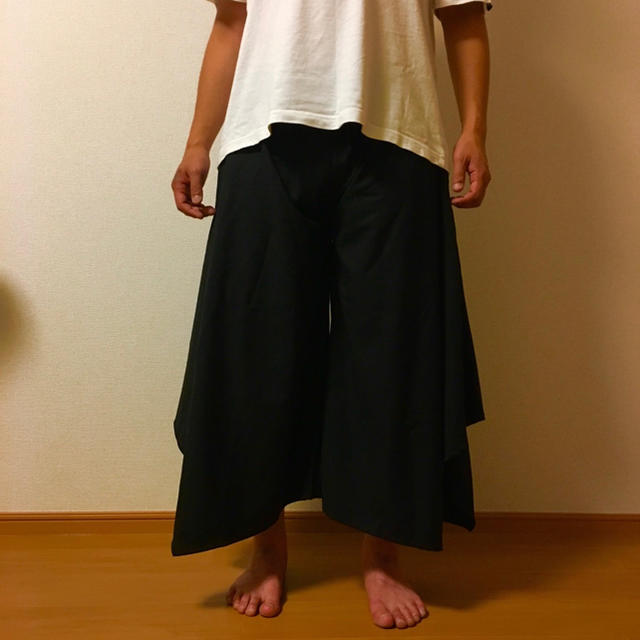 即日発送OK☆袴パンツ L  ヨウジヤマモト リックオウエンス 好きの方に❤︎ メンズのパンツ(サルエルパンツ)の商品写真