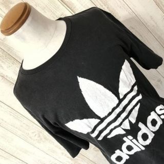 アディダス(adidas)の【良好】【コラボ】【レア渋】アディダス ジェレミースコット トレフォイルロゴTシ(Tシャツ/カットソー(半袖/袖なし))