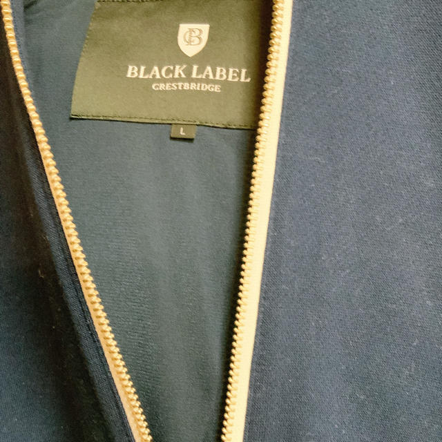 BLACK LABEL CRESTBRIDGE(ブラックレーベルクレストブリッジ)のBLACK LABEL ネイビー パーカー ジャケット 美品 メンズのトップス(パーカー)の商品写真