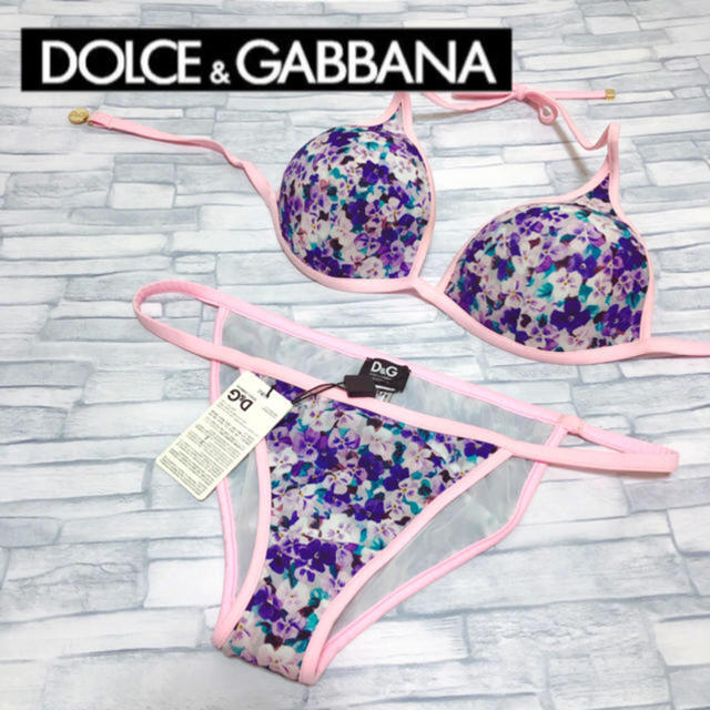 新品未使用 DOLCE＆GABBANA 水着 ビキニ-