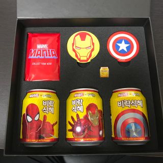 マーベル(MARVEL)の限定版マーベルコラボ韓国伝統飲料シッケセット(キャラクターグッズ)