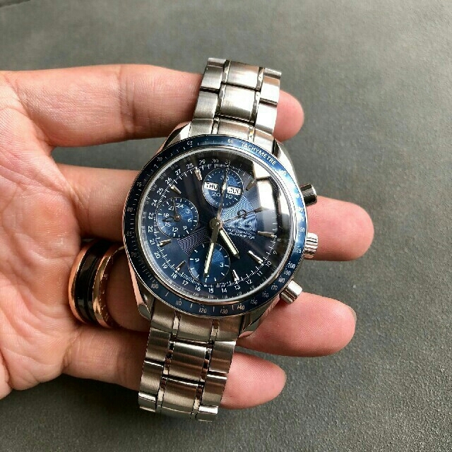 OMEGA - オメガ スピードマスター デイト 3222.80 メンズ SS 自動巻 時計の通販 by dfhgf856f5h's shop|オメガならラクマ