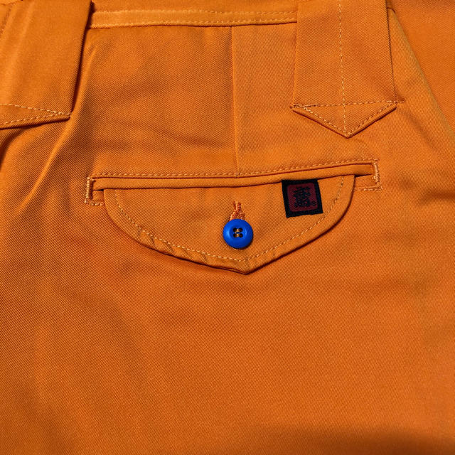 カセヤマ鳶 B-2 オレンジ Ｌサイズ メンズのパンツ(ワークパンツ/カーゴパンツ)の商品写真