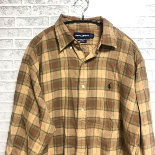 ラルフローレン(Ralph Lauren)のラルフローレン 長袖シャツ ボタンダウン チェックシャツ 古着(シャツ)