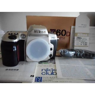 ニコン(Nikon)のNikon  F60D 一眼レフ  フィルムカメラ+レンズ+電池+フィルム(フィルムカメラ)