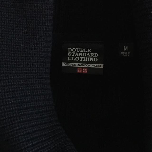 UNIQLO(ユニクロ)のダブスタUNIQLO♡黒のドルマンニット レディースのトップス(ニット/セーター)の商品写真