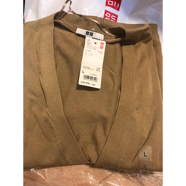 UNIQLO(ユニクロ)の即購入⭕️新品♡定価2990 ユニクロ ドルマンスリーブ ロングカーディガン レディースのトップス(カーディガン)の商品写真