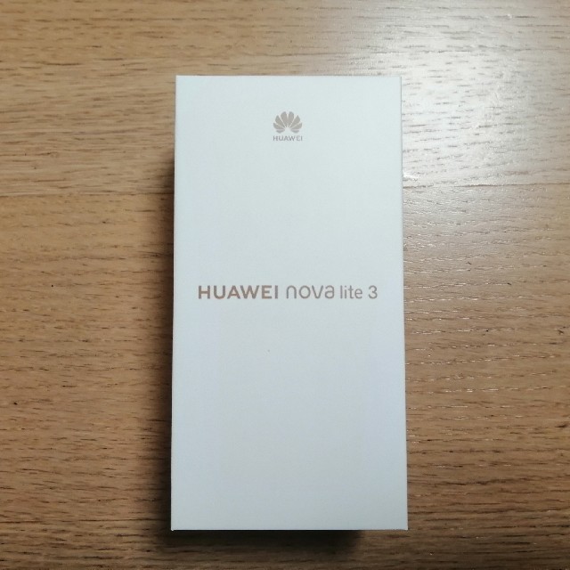 HUAWEI novalite3 ブラック 未使用 新品