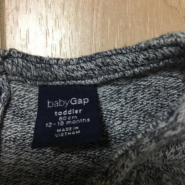 babyGAP(ベビーギャップ)のbaby Gapワンピース80 キッズ/ベビー/マタニティのキッズ服女の子用(90cm~)(ワンピース)の商品写真