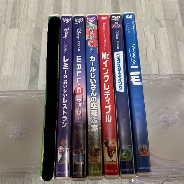 《タイムセール》ピクサー DVDセット(7枚) 値下げ