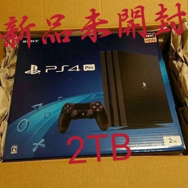 PS4 Pro PlayStation4 Pro ジェット・ブラック 2TBのサムネイル