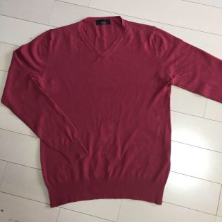 ザラ(ZARA)のZARA   MAN     メンズニットVネック(ニット/セーター)