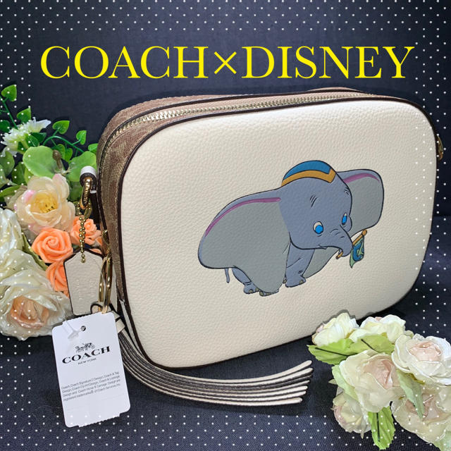 COACH × DISNEY カメラバッグ ダンボ ショルダーバッグバッグ