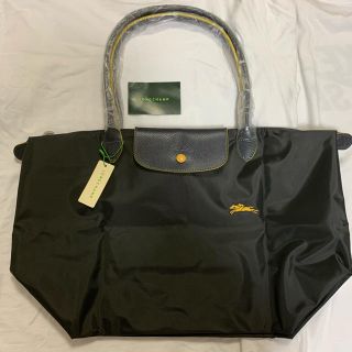 LONGCHAMP - ロンシャン ガンメタル トートバッグ Lサイズの通販 LONGCHAMP - ロンシャン ガンメタル トートバッグ Lサイズの通販
