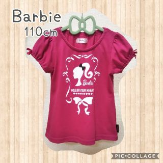 バービー(Barbie)のBarbie バックリボンフリルTシャツ(110cm)(Tシャツ/カットソー)