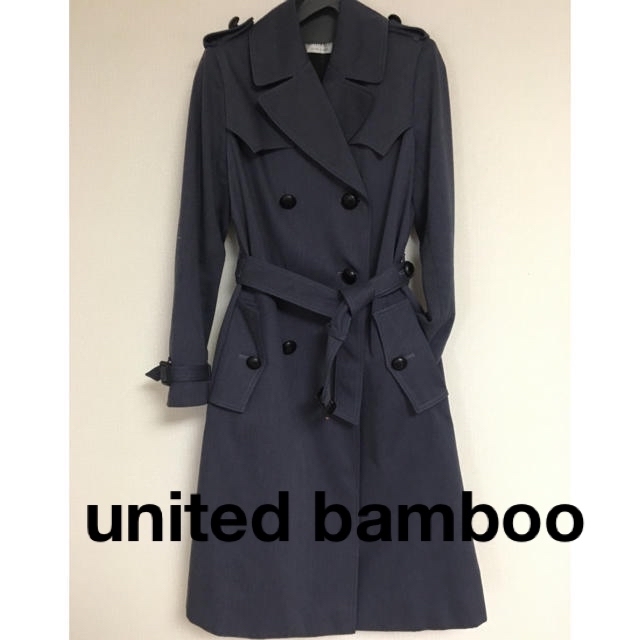 united bambooトレンチコート united bambooトレンチコート