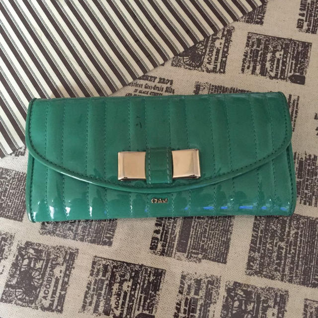 Chloe(クロエ)の正規品、クロエ リボン長財布！ レディースのファッション小物(財布)の商品写真