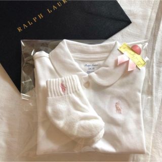 ラルフローレン(Ralph Lauren)の定価半額以下！ラルフギフトセット☆80定番セットガールズ(Ｔシャツ)