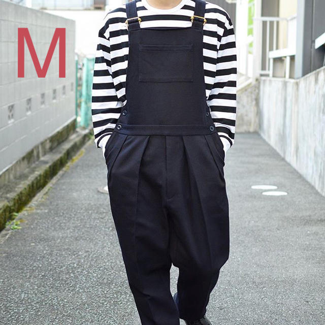 M neat Cotton Kersey OVERALL オーバーオールサロペット/オーバーオール