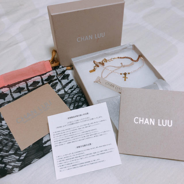 CHAN LUU(チャンルー)のCHAN LUU チャンルー アンクレット クロス アクセサリー レディースのアクセサリー(アンクレット)の商品写真