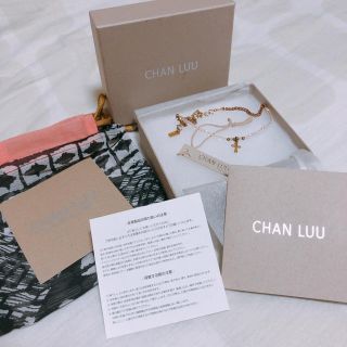 チャンルー(CHAN LUU)のCHAN LUU チャンルー アンクレット クロス アクセサリー(アンクレット)