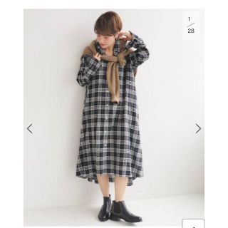 スピックアンドスパン チェックワンピース ワンピースの通販 44点