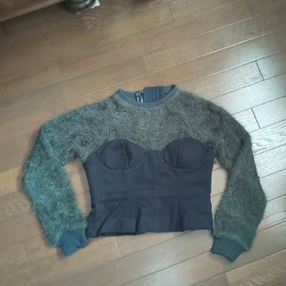 スライ(SLY)のスライ ドッキングセーター(ニット/セーター)