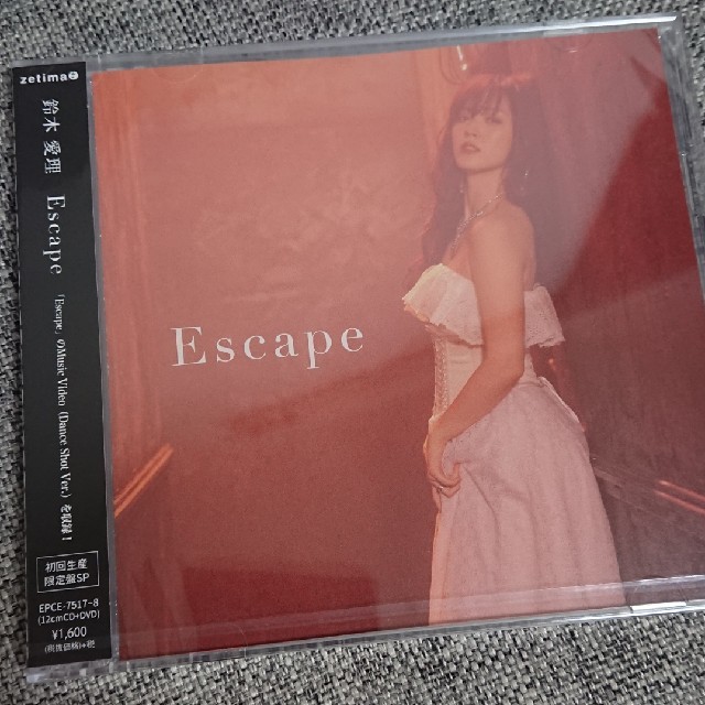 ℃-ute(キュート)の鈴木愛理 CD シングル ESCAPE 初回生産限定盤SP エンタメ/ホビーのタレントグッズ(アイドルグッズ)の商品写真