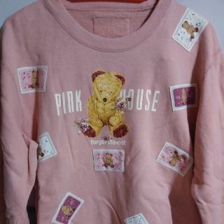 ピンクハウス(PINK HOUSE)のピンクハウス🐻クマちゃんワッペントレーナー(トレーナー/スウェット)