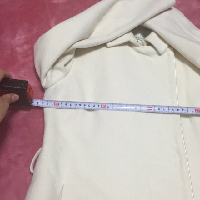 JILLSTUART(ジルスチュアート)の白コート♡アンゴラ&ウール♡ レディースのジャケット/アウター(その他)の商品写真
