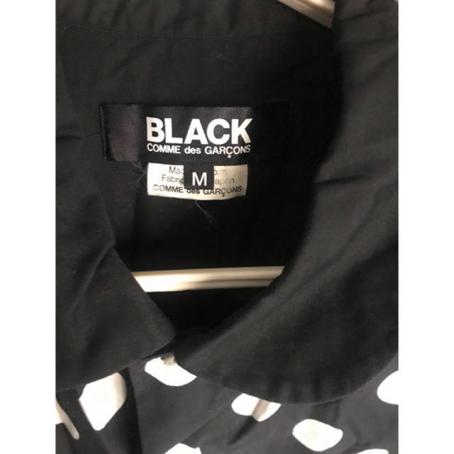 Black comme des garcons ドットシャツ 1