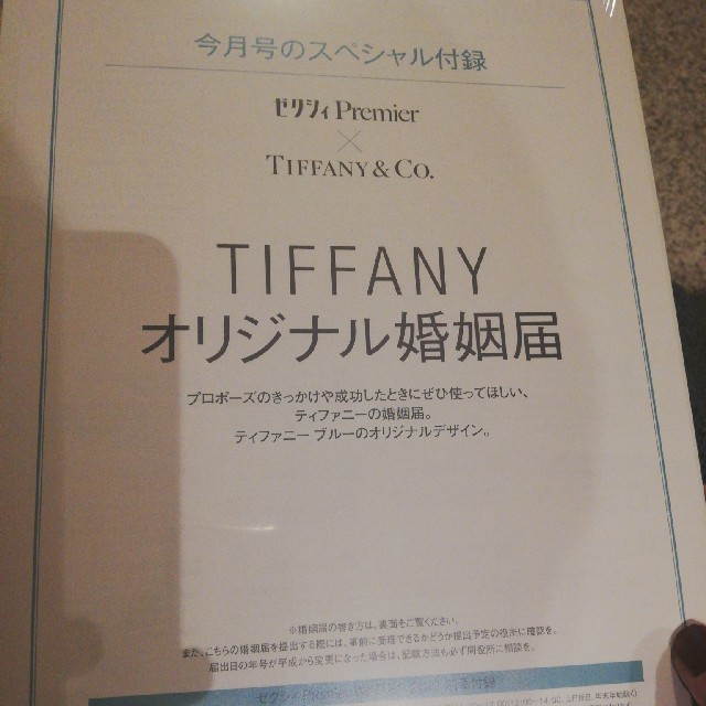 Tiffany & Co.(ティファニー)のティファニー　婚姻届 ハンドメイドのウェディング(その他)の商品写真