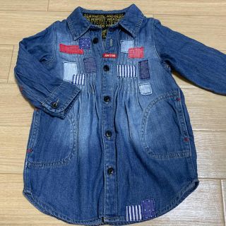 ジャンクストアー(JUNK STORE)のボーダーシャツとの２枚セット(ワンピース)