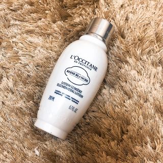 ロクシタン(L'OCCITANE)の残量1/2★ロクシタン★レーヌブランシュ★ブライトフェースウォーター(化粧水/ローション)