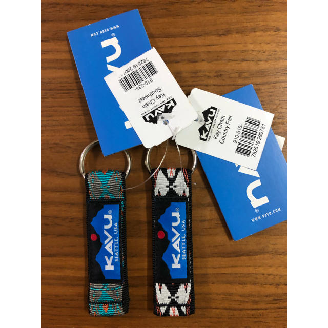 KAVU(カブー)のKAVU キーホルダー 2個セット カブー 正規取扱店購入 メンズのファッション小物(キーホルダー)の商品写真