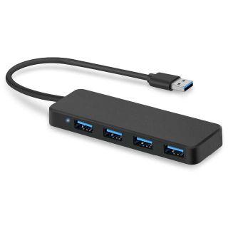 USB3.0 ハブ 高速データ転送 ウルトラスリム 4ポート(PC周辺機器)