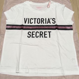 ヴィクトリアズシークレット(Victoria's Secret)のタグ付き新品未使用☆Victoria's Secret Tシャツ《S》(Tシャツ(半袖/袖なし))