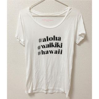 シールームリン(SeaRoomlynn)のレベッカビーチ ハワイTシャツ XSサイズ(Tシャツ(半袖/袖なし))