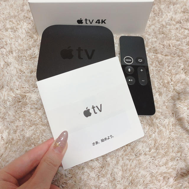 Apple(アップル)のAppleTV 4K スマホ/家電/カメラのテレビ/映像機器(テレビ)の商品写真