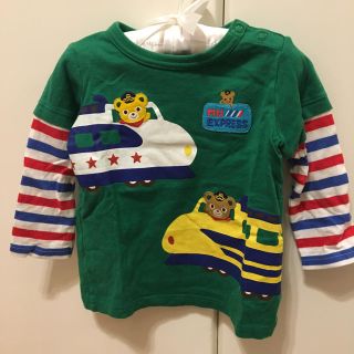 ミキハウス(mikihouse)のミキハウス グリーン ロンT ♡  プッチーくん  ♡(Ｔシャツ)