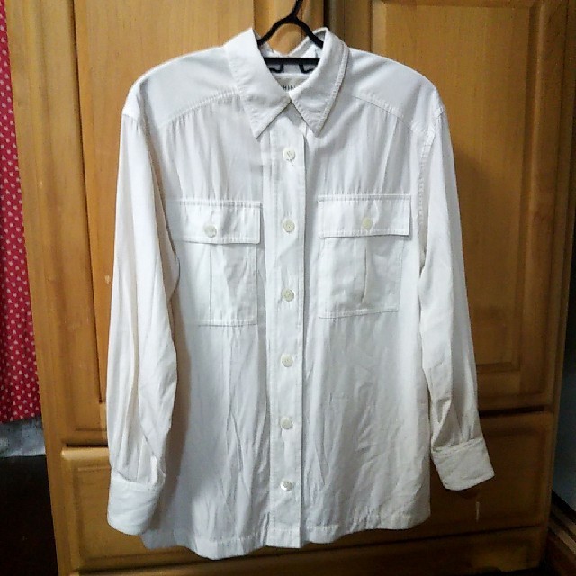 Shinzone(シンゾーン)のthe shinzone シャツ 白 長袖 レディースのトップス(シャツ/ブラウス(長袖/七分))の商品写真