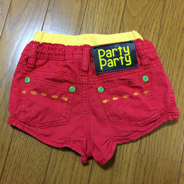 PARTYPARTY(パーティーパーティー)のpartyparty パンツ 90 キッズ/ベビー/マタニティのキッズ服女の子用(90cm~)(パンツ/スパッツ)の商品写真