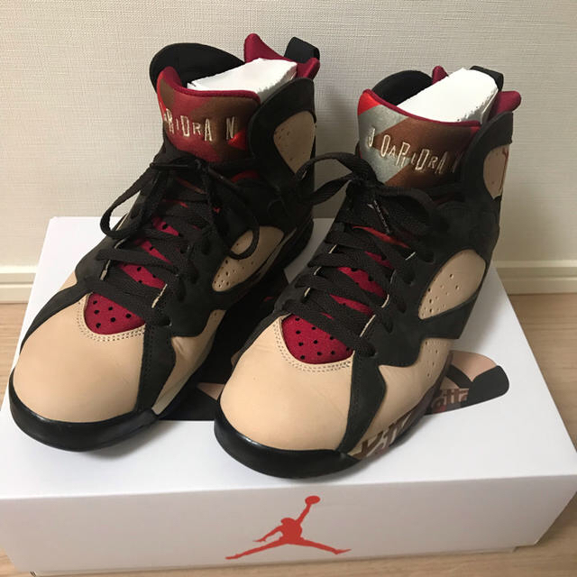 patta nike air jordan 7 27.5cm靴/シューズ